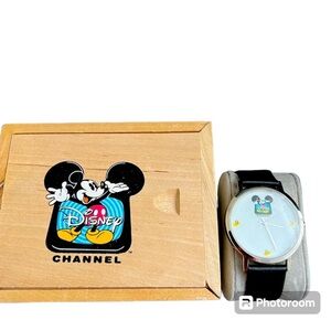 1990’s Disney Channel Mickey Mouse Watch- Vintage Unisex